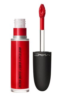 Жидкая помада Retro Matte, оттенок Ruby Phew! (5ml) MAC