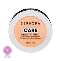 Care Mineral Compact Компактная тональная крем-пудра с минералами Sephora Collection