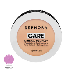 Care Mineral Compact Компактная тональная крем-пудра с минералами Sephora Collection