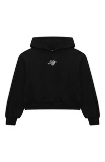 Хлопковое худи MSGM kids