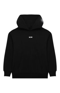 Хлопковое худи MSGM kids
