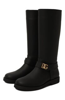 Кожаные сапоги Dolce & Gabbana
