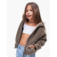 Джемперы и кардиганы AmaroBaby Кофта на молнии с подкладом и капюшоном с ушками Bear