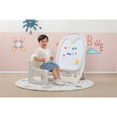 Доски и мольберты UNIX Kids Развивающий детский мольберт UNIX Kids Grey
