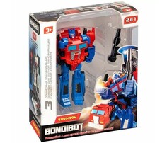Роботы Bondibon Трансформер Bondibot 2 в 1 робот-грузовой автомобиль