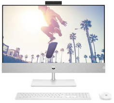 Моноблок 27 HP Pavilion I 27-ca2007ci NT 7X9V3EA#UUQ i5-13400T/16GB/512GB/noDVD/2560x1440/wireless kbd/wireless mouse/WiFi/BT/cam/noOS/white