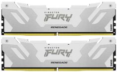 Модуль памяти DDR5 64GB (2*32GB) Kingston FURY KF560C32RWK2-64 Renegade White XMP PC5-48000 6000MHz 2RX8 CL32 1.35V 288-pin 16Gbit