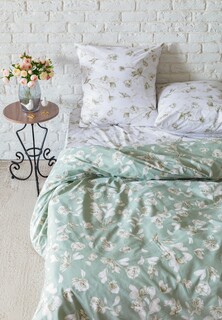 Постельное белье Евро Mia Cara 70х70 Camilla Light Green