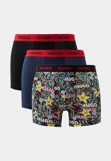 Трусы 3 шт. Hugo BOXERBR TRPLT DESIGN