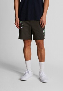Шорты Lyle & Scott Thistle Club Embroidered Shorts Lamoda Exclusive
