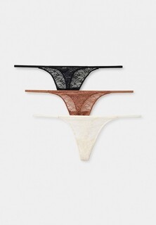 Трусы 3 шт. womensecret Womensecret THONG BRIEF