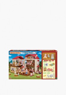 Набор игровой Sylvanian Families большой дом со светом