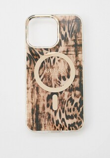 Чехол для iPhone Guess 14 Pro Max, с MagSafe, пластиковый