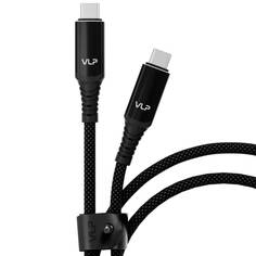Кабель VLP Thunder USB-C / USB-C, A, 240Вт 1м, черный