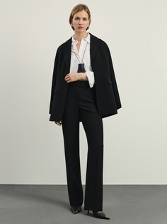 Брюки прямого кроя с добавлением вискозы Zarina