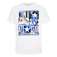Подростковая футболка Camo Logo Stack Tee Converse