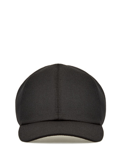 Регулируемая кепка 2 в 1 из влагозащитного нейлона и шерсти Canali