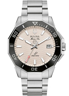 Японские наручные мужские часы Bulova 96B426. Коллекция Marine Star