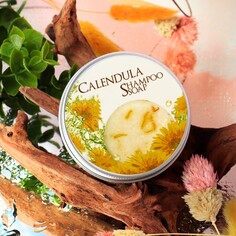 Органический твердый шампунь, с эфирным маслом NO Brand