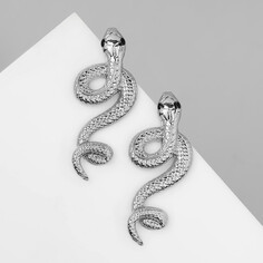 Серьги металл Queen Fair