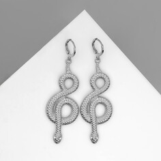 Серьги металл Queen Fair