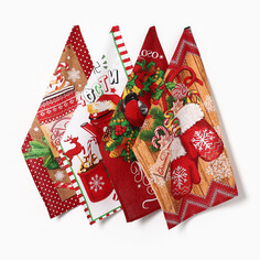 Набор кухонных полотенец Доляна