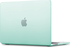 moonfish Накладка для MacBook Air 13" (M2), soft-touch, зеленый