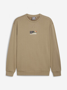 Свитшот мужской PUMA, Бежевый
