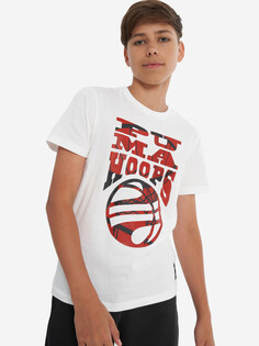 Футболка для мальчиков PUMA Basketball Blueprint, Белый
