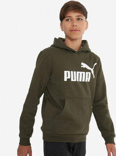 Худи для мальчиков PUMA ESS Big Logo, Зеленый