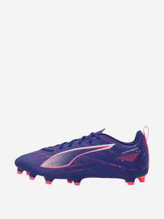 Бутсы для мальчиков PUMA Ultra 5 Play Fg/Ag Jr, Фиолетовый