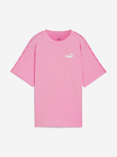Футболка женская PUMA Ess Tape, Фиолетовый