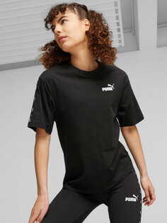 Футболка женская PUMA Ess Tape, Черный