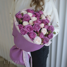 Букет живых цветов LFLOWERS Букет Айседора Lflowers