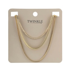 TWINKLE Цепочка GOLD 3-IN-1