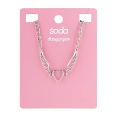 SODA Ожерелье CHAIN HEART #sugargem So.Da