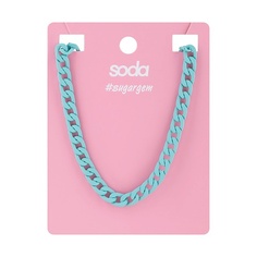 SODA Ожерелье BLUE CHAIN #sugargem So.Da