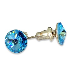 Серьги AMANTE CRYSTAL Пусеты 8 mm