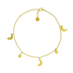 FOROSTINA.K Браслет на ногу Crescent