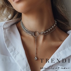 Цепочка TRENDI Чокер с подвеской колье с подвеской