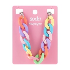 SODA Ожерелье RAINBOW CHAIN #sugargem So.Da