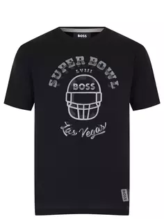Футболка Relaxed Fit хлопковая Boss