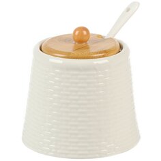 Сахарница 350 мл, фарфор, с ложкой, Atmosphere, Factura, АТ-К852 Atmosphere®