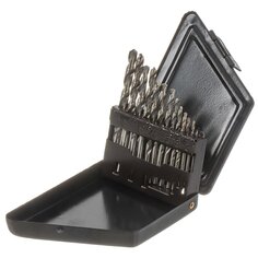 Сверло по металлу, 13 шт, Deko, DS13, 1.5-6.5, набор, цилиндрический хвостовик, 065-0544 ДЕКО