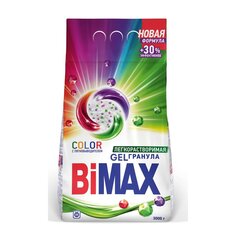 Стиральный порошок BiMAX, 3 кг, автомат, для цветного белья, Color