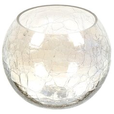 Ваза стекло, настольная, 16х18 см, Evis, Аттикус шаровая, 27 0980 2068 Эвис