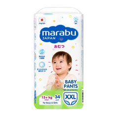 Трусики-подгузники Marabu XXL 15+ кг 34 шт