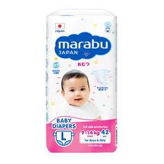 Подгузники детские Marabu L 9-14 кг 42 шт
