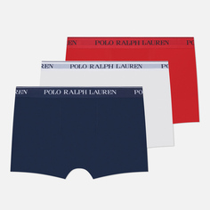 Комплект мужских трусов Polo Ralph Lauren BCI Cotton/Elastane Classic Trunk 3-Pack, цвет комбинированный