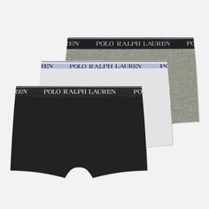 Комплект мужских трусов Polo Ralph Lauren BCI Cotton/Elastane Classic Trunk 3-Pack, цвет комбинированный